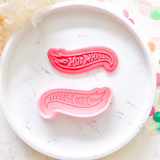 “Hot Wheels” - Cookie Cutter & Stamp