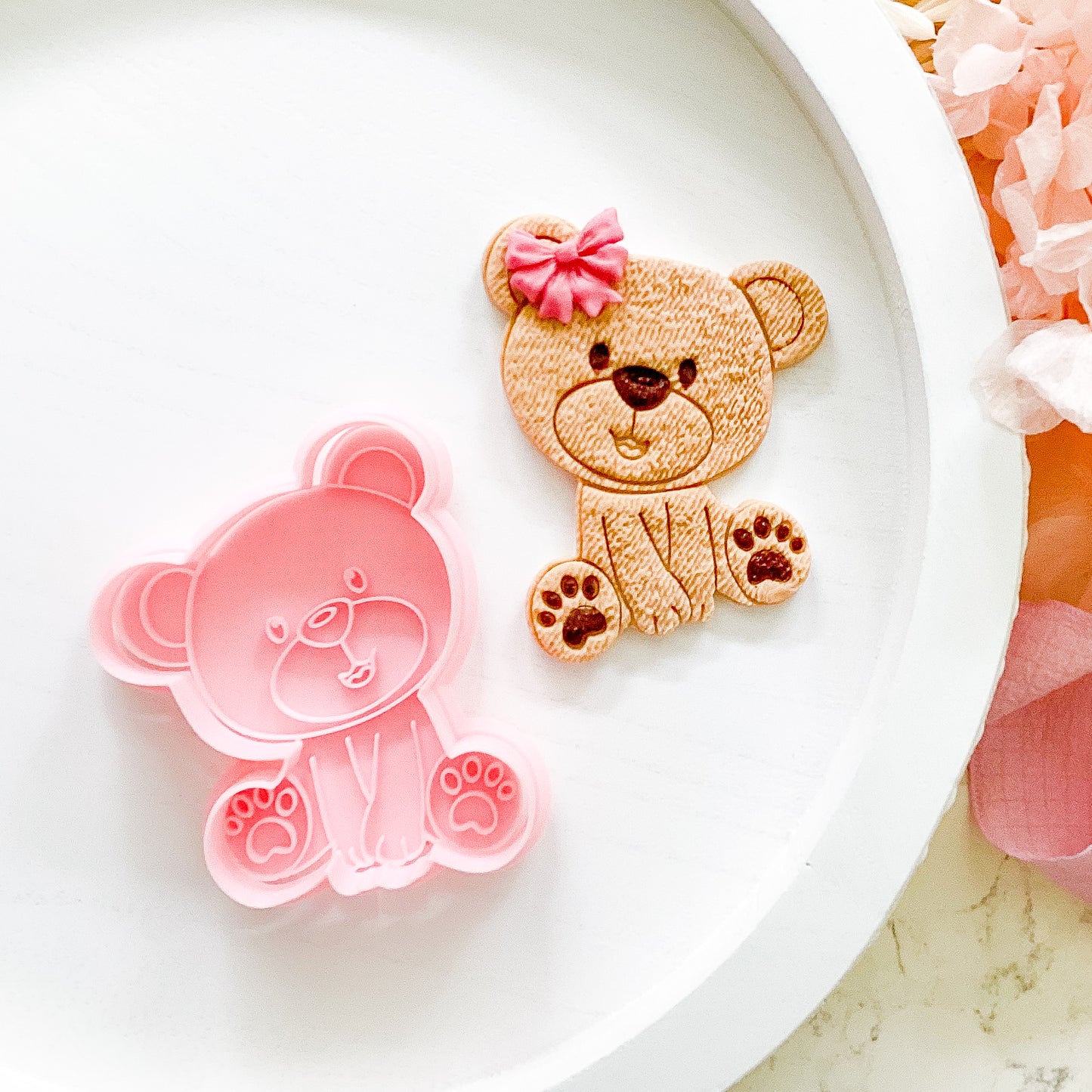 "Adorable Bear" - Cutter & Stamp Set