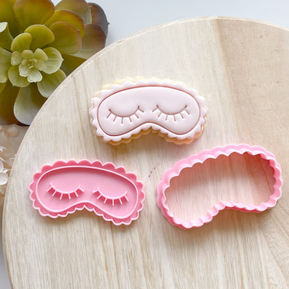 "Spa Mask" - Cookie Cutter & Stamp
