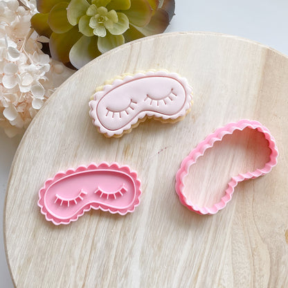 "Spa Mask" - Cookie Cutter & Stamp