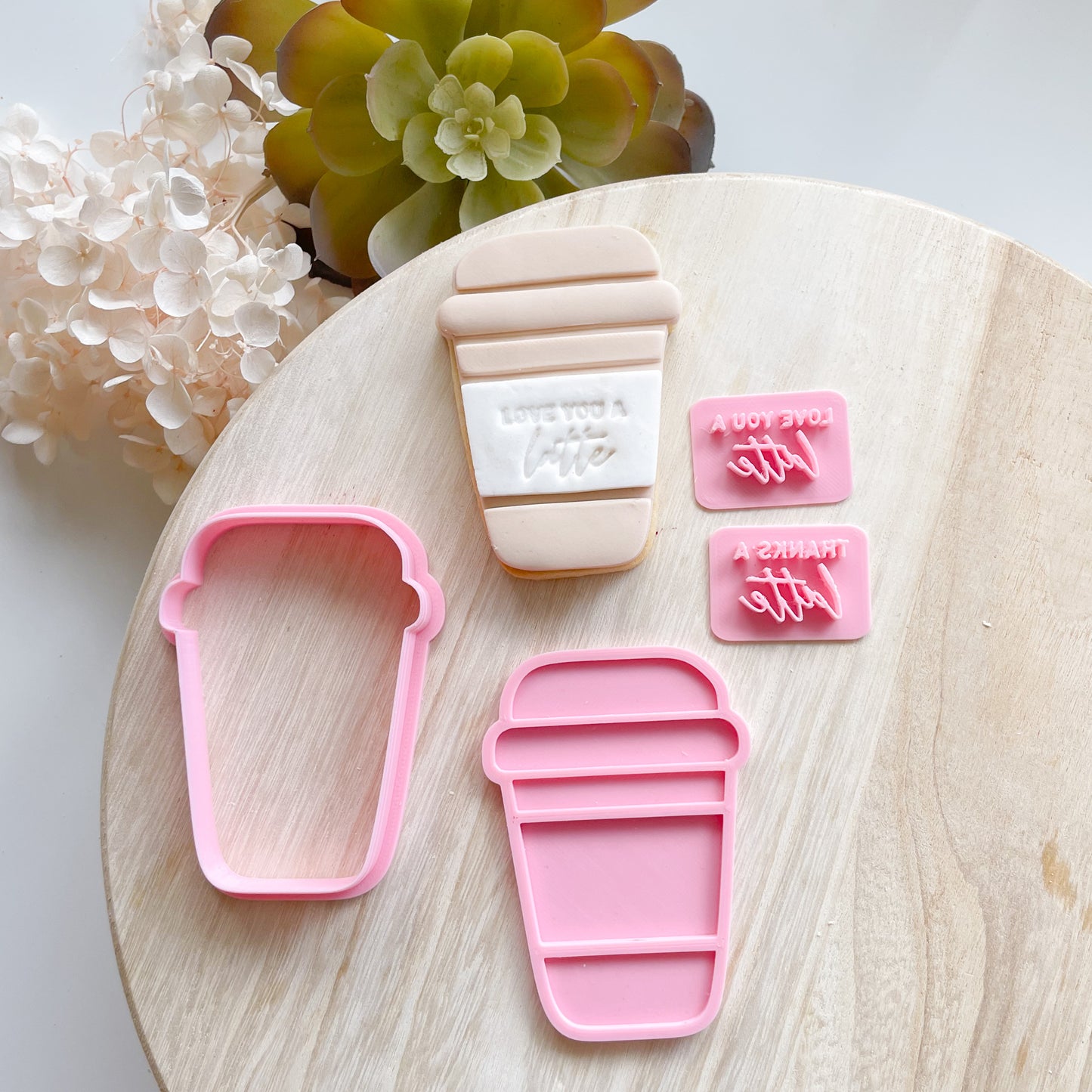 "Coffee Cup" - Cookie Cutter & Stamp