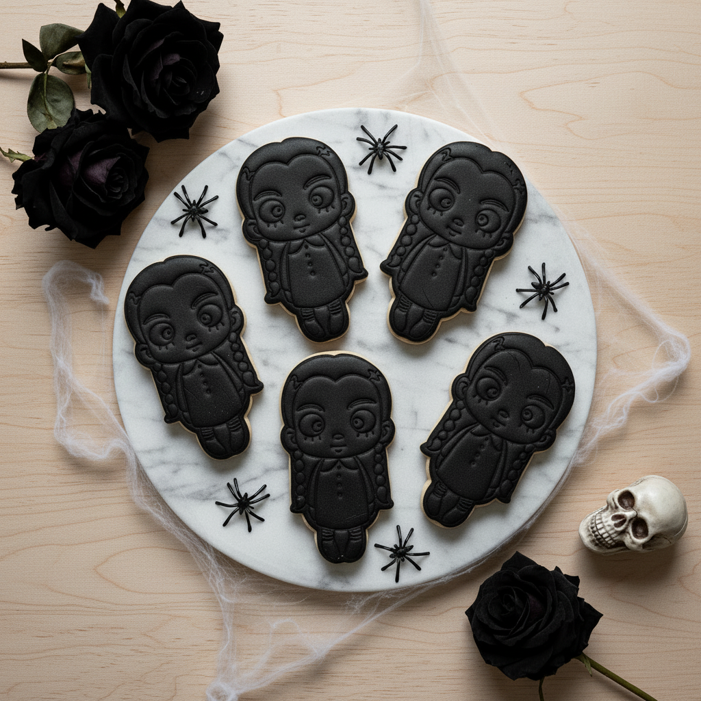 "Wednesday" - Cookie Cutter & Stamp