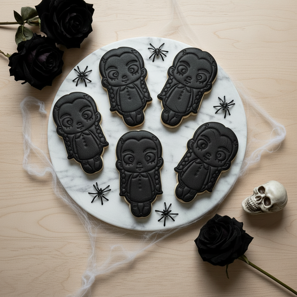 "Wednesday" - Cookie Cutter & Stamp