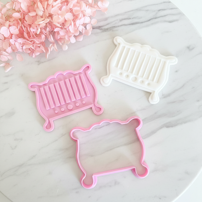 "Baby Cot" Cutter & Stamp