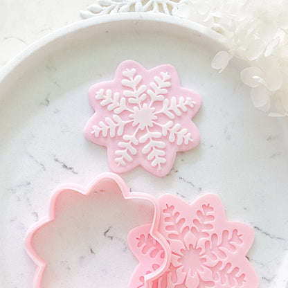 "Snowflake #3" - Cutter & Stamp Set