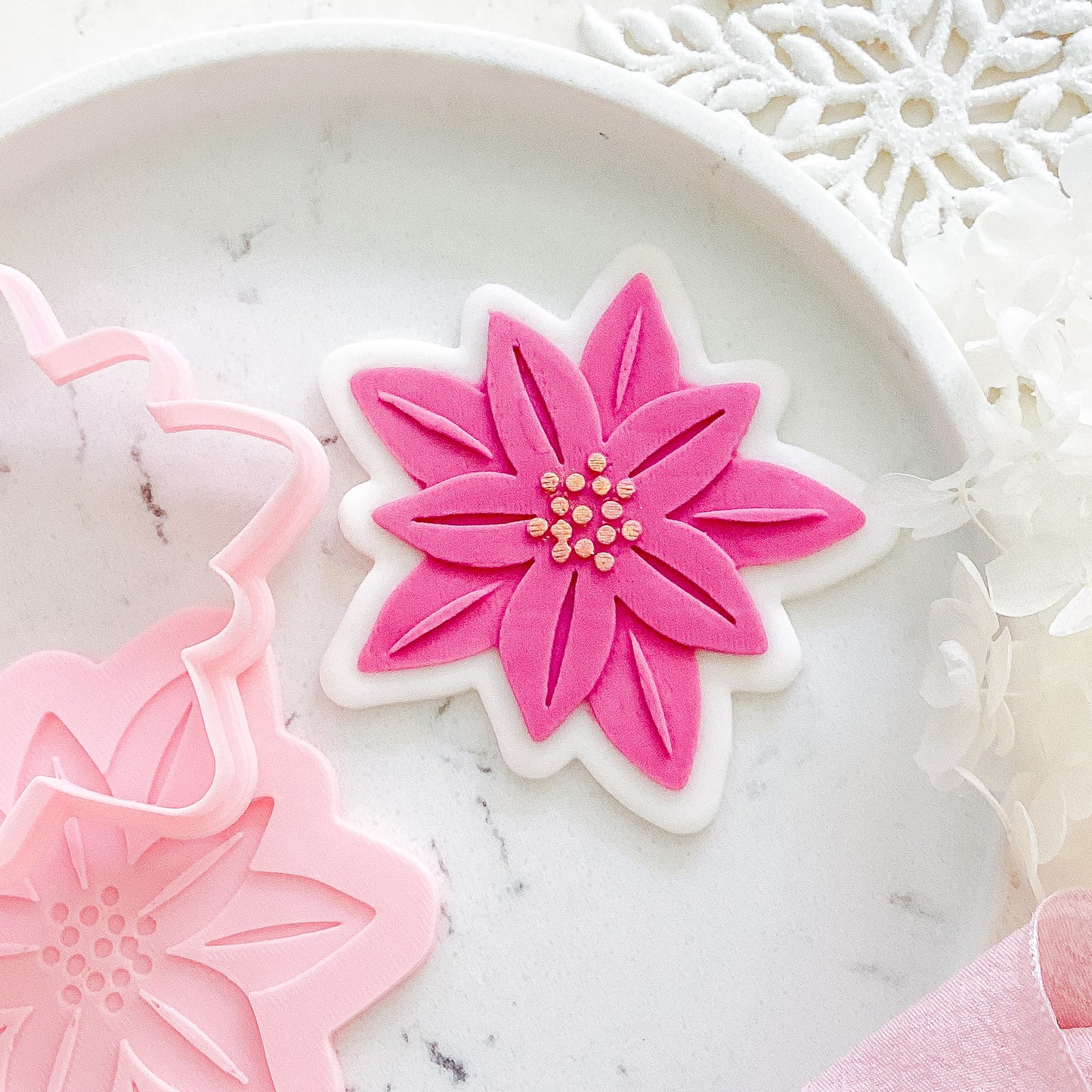 "Poinsettia" - Cutter & Stamp Set