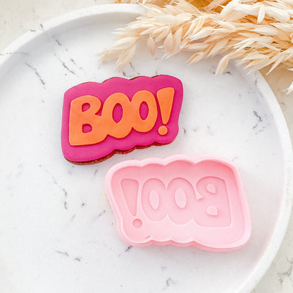 "BOO!" #2 - Cookie Cutter & Stamp