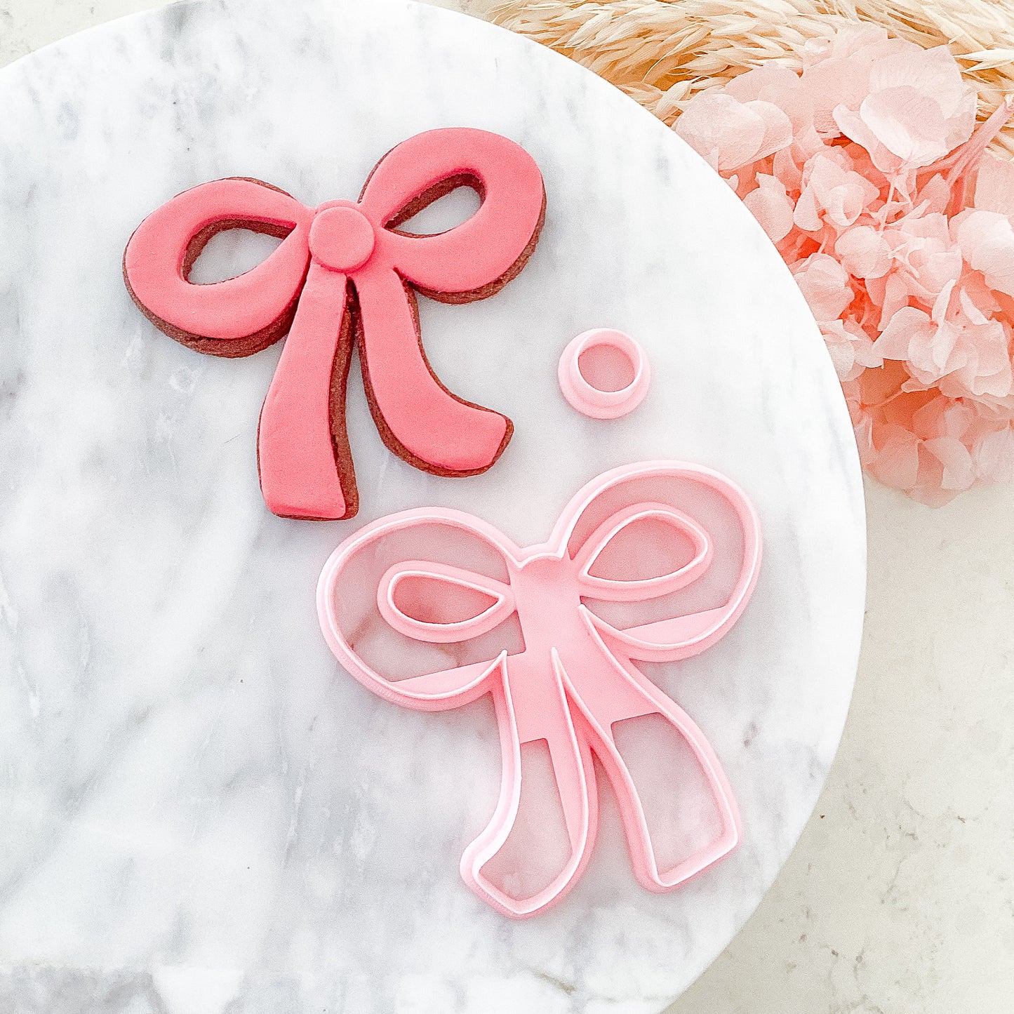 "Wreath with Bow" Cookie Platter