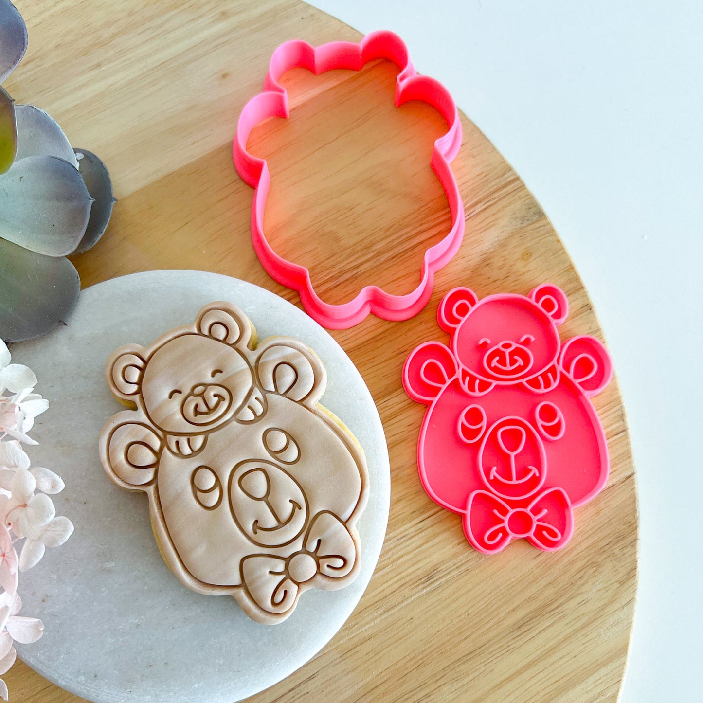 "Papa Bear" Cookie Cutter & Stamp Set