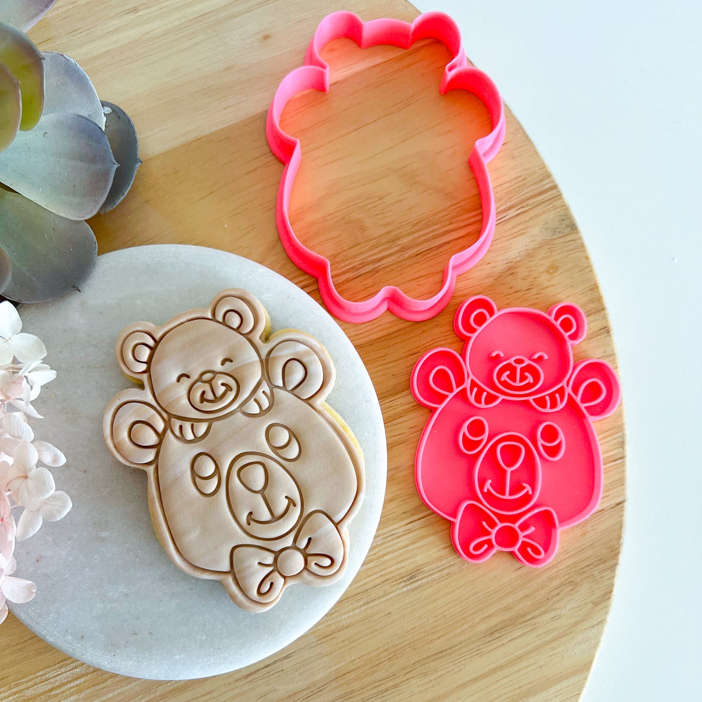"Papa Bear" Cookie Cutter & Stamp Set