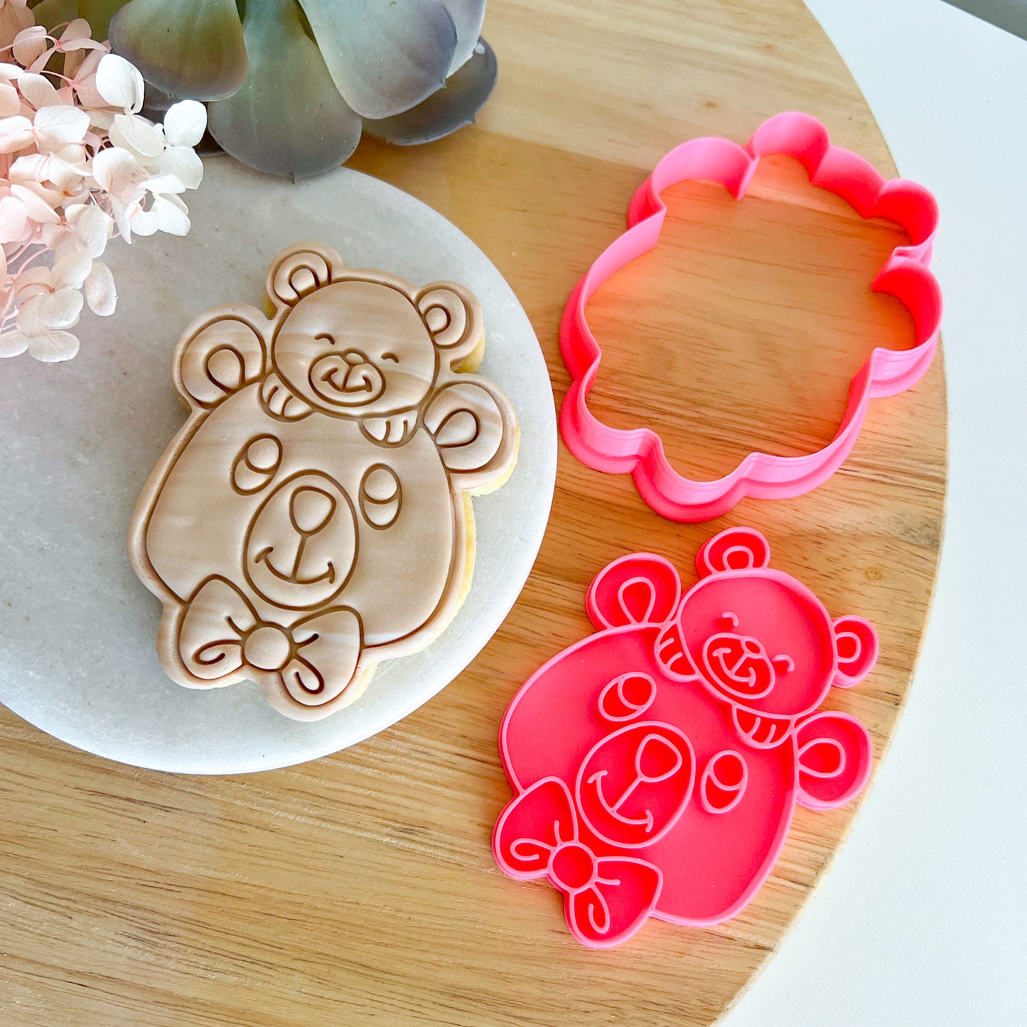 "Papa Bear" Cookie Cutter & Stamp Set
