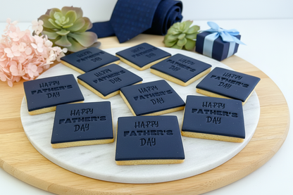 "Happy Father's Day" Fondant Stamp