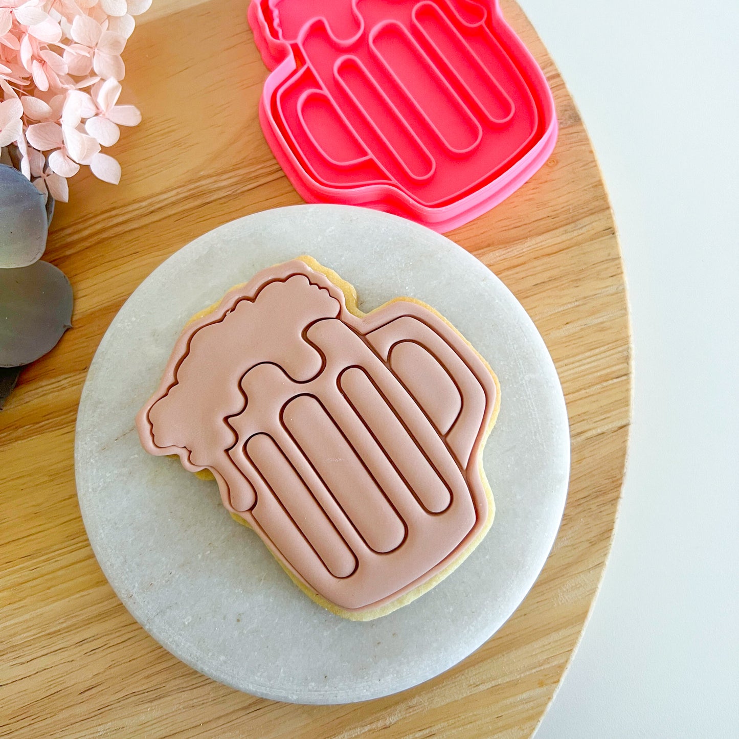 "Beer Stein" cutter and stamp