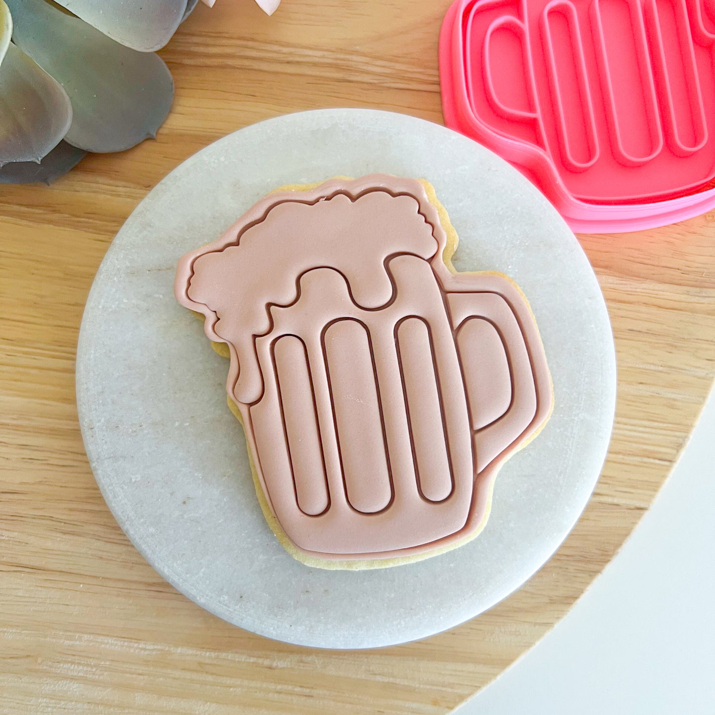 "Beer Stein" cutter and stamp