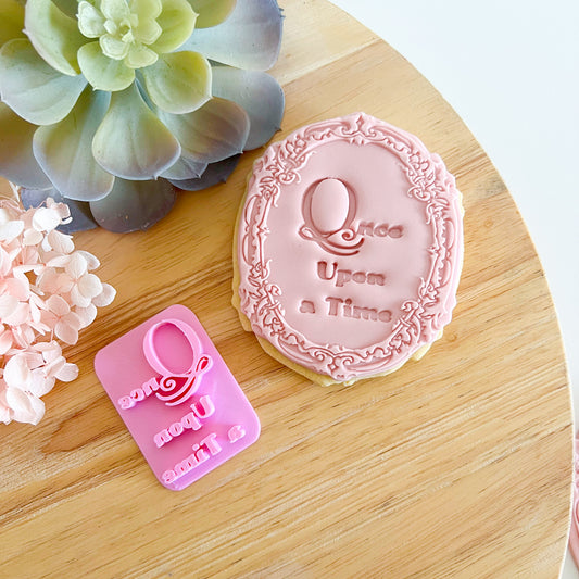 Once Upon A Time - Fondant Stamp