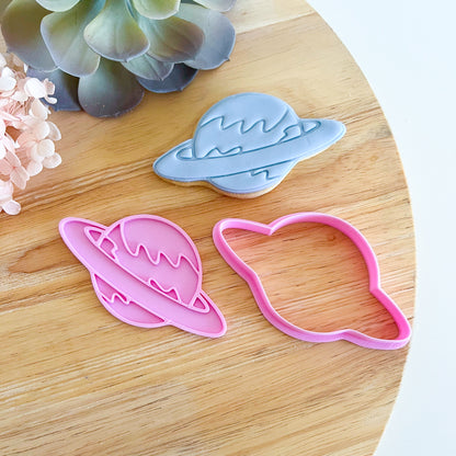 Saturn - Cookie Cutter & Stamp