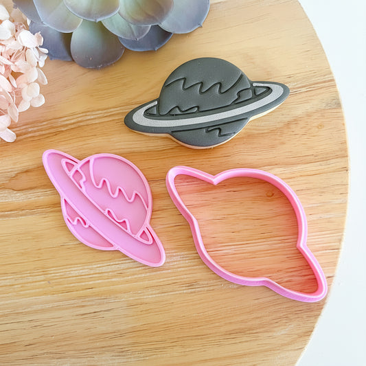 Saturn - Cookie Cutter & Stamp