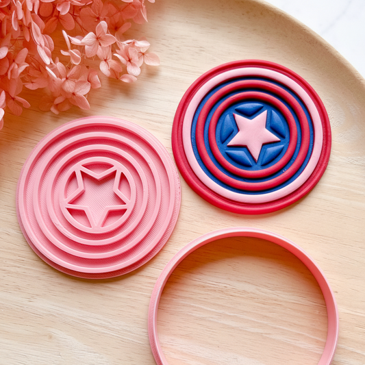 Shield Cookie Cutter & Stamp