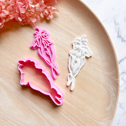 "Native Lily" - SECONDS SALE Cookie Cutter & Stamp