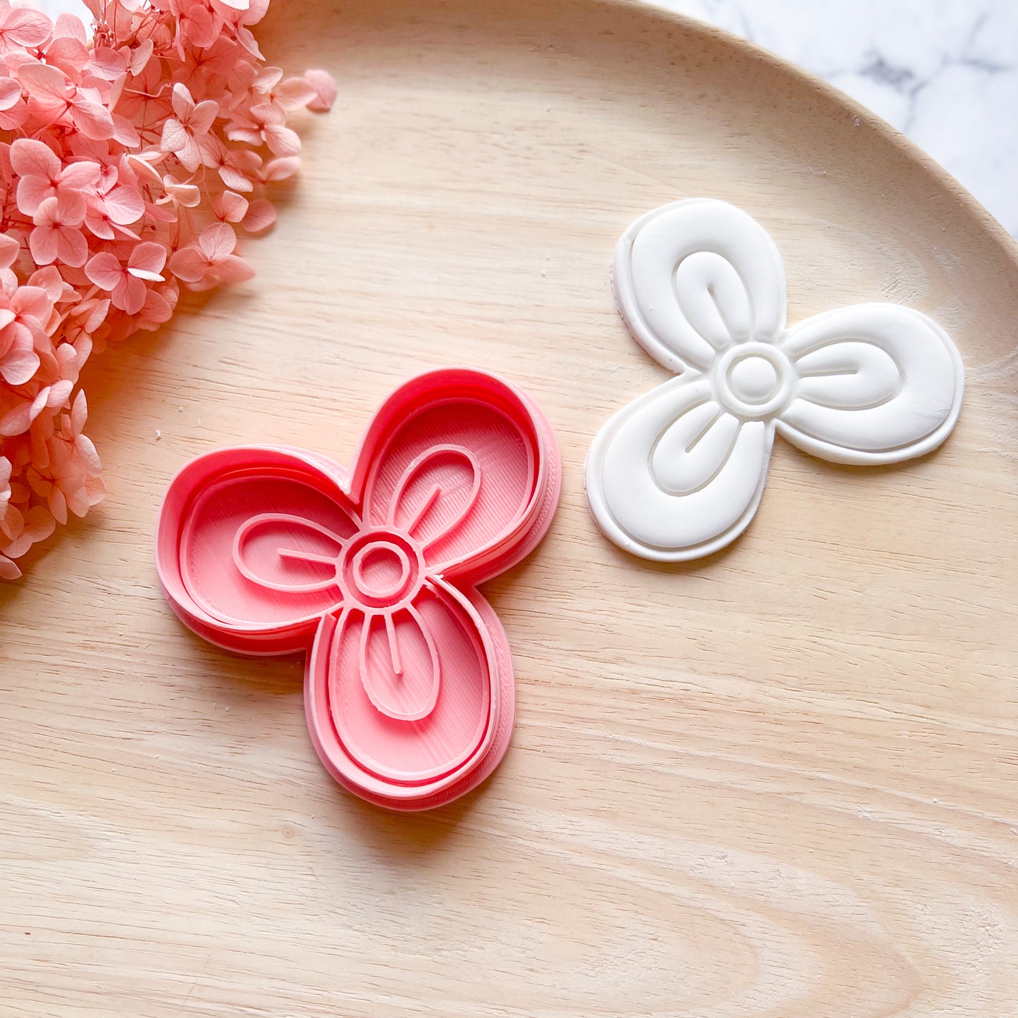 Flower #2 Cookie Cutter & Stamp