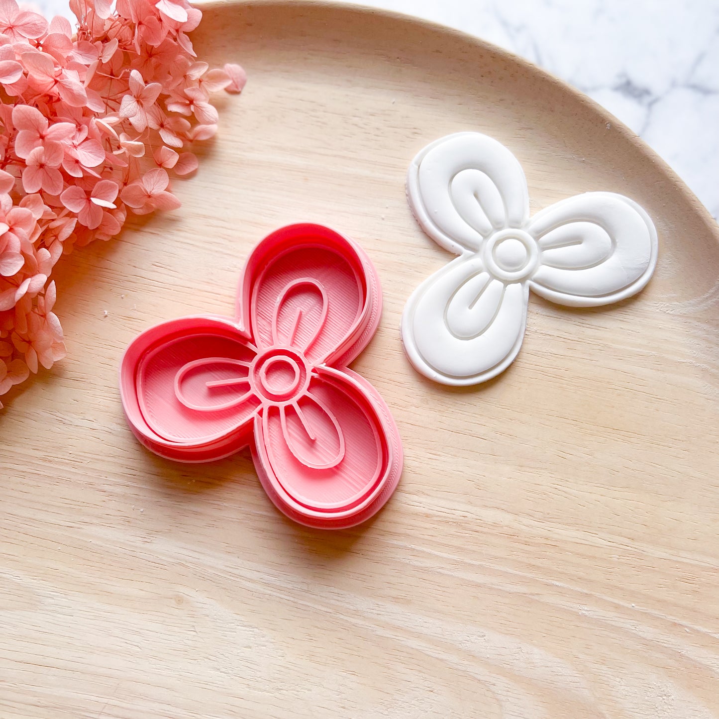 Flower #2 Cookie Cutter & Stamp