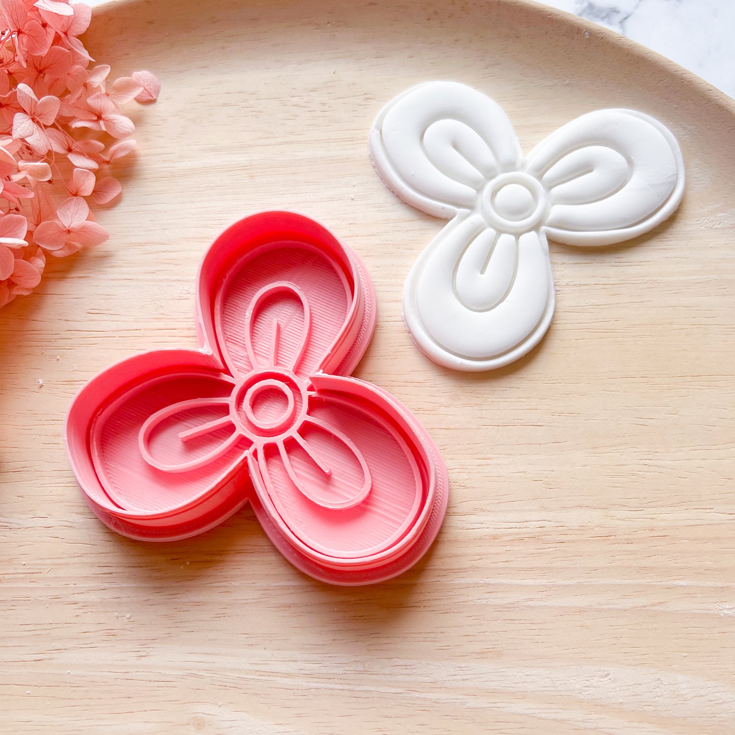 Flower #2 Cookie Cutter & Stamp