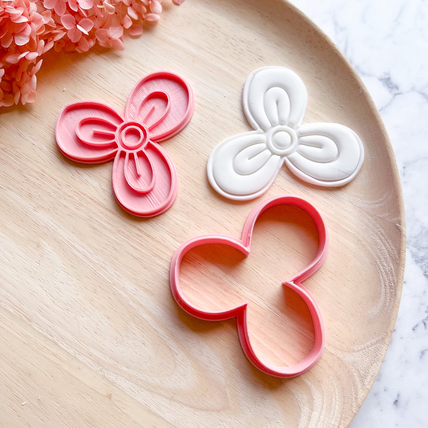 Flower #2 Cookie Cutter & Stamp