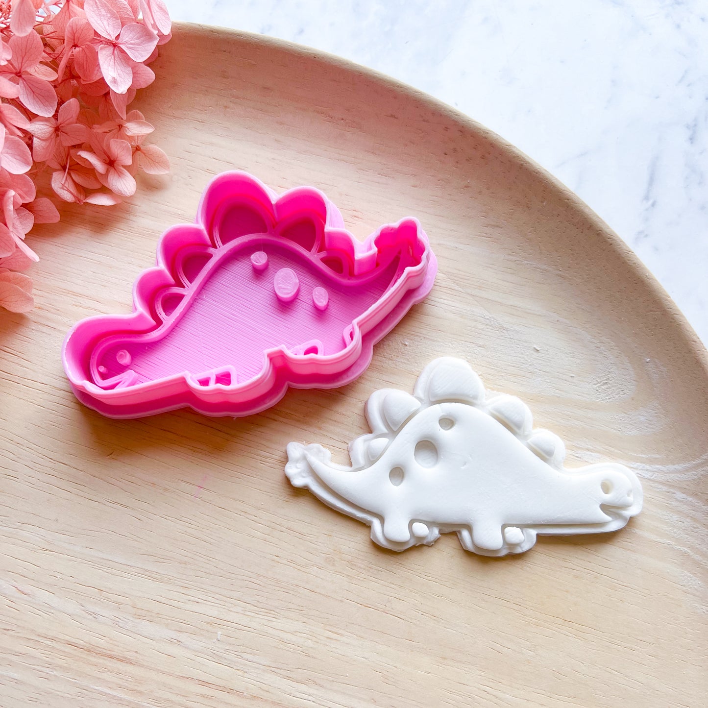 "Stegosaurus" Cookie Cutter & Stamp
