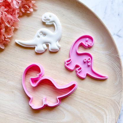 "Brachiosaurus" Cookie Cutter & Stamp