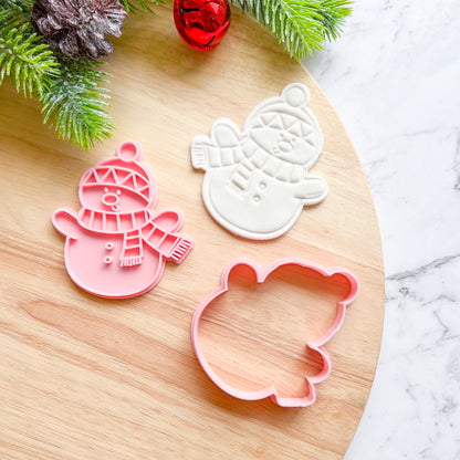 "Frosty" Cookie Cutter & Stamp