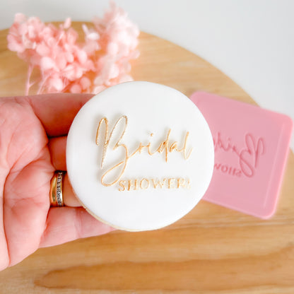 "Bridal Shower" - Pop Stamp Plate