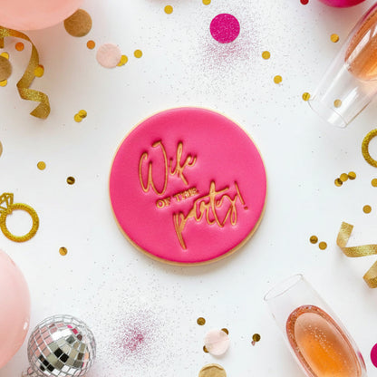 "Wife of the Party" - Fondant Stamp