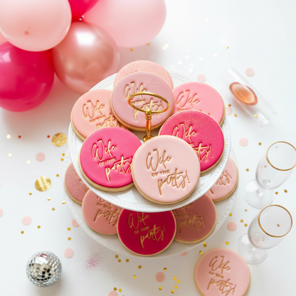 "Wife of the Party" - Fondant Stamp
