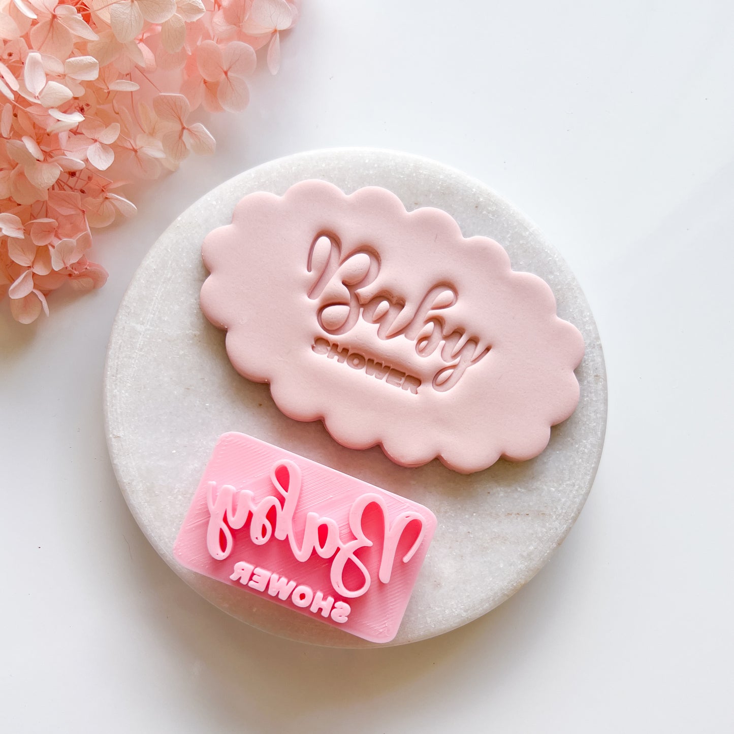 Baby Shower #1 - Fondant Stamp