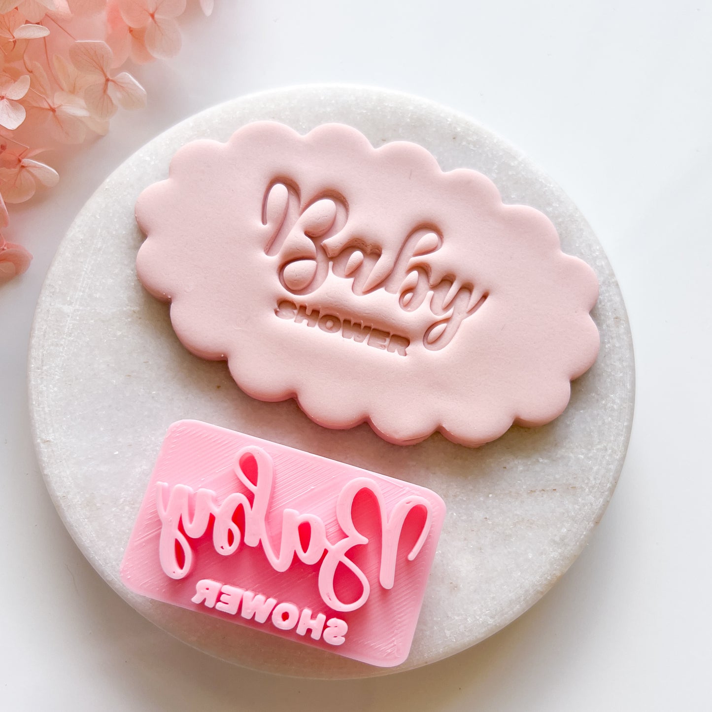 Baby Shower #1 - Fondant Stamp