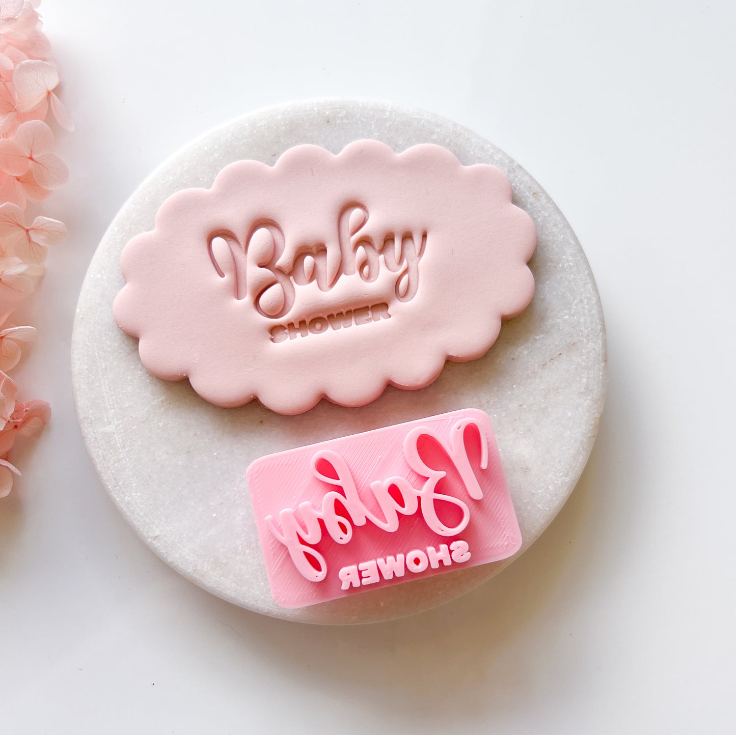 Baby Shower #1 - Fondant Stamp