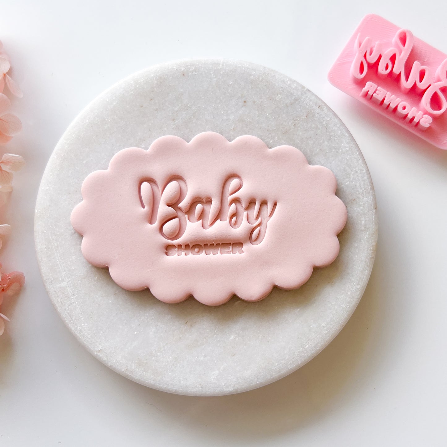 Baby Shower #1 - Fondant Stamp