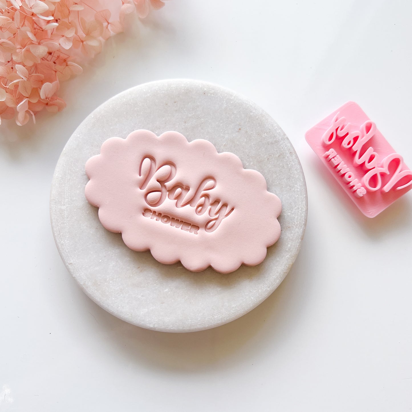 Baby Shower #1 - Fondant Stamp