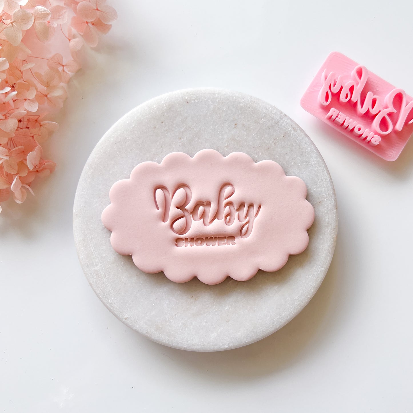 Baby Shower #1 - Fondant Stamp