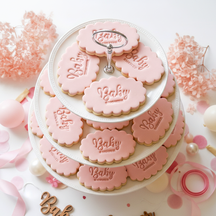 Baby Shower #1 - Fondant Stamp