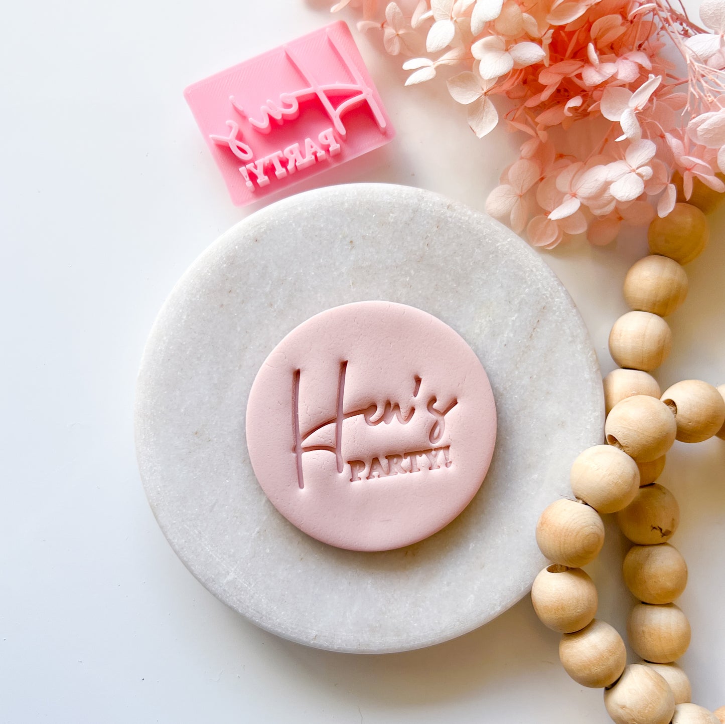 Hen's Party - Fondant Stamp