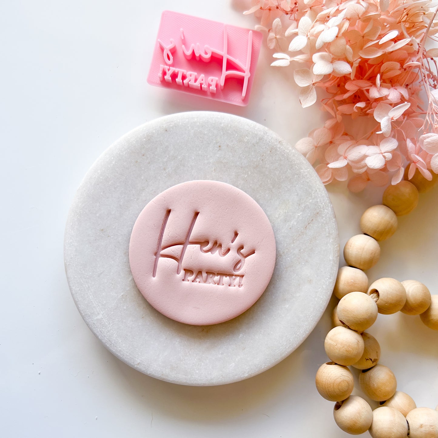 Hen's Party - Fondant Stamp