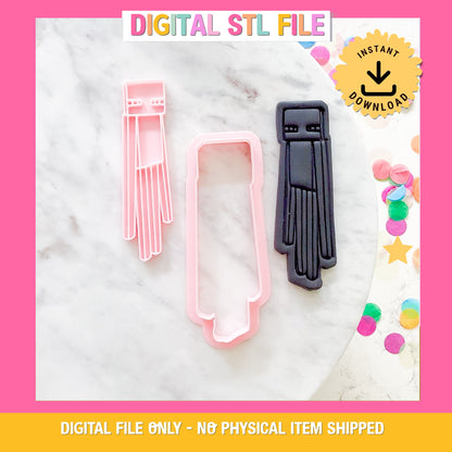 "Endermen" Cookie Cutter & Stamp