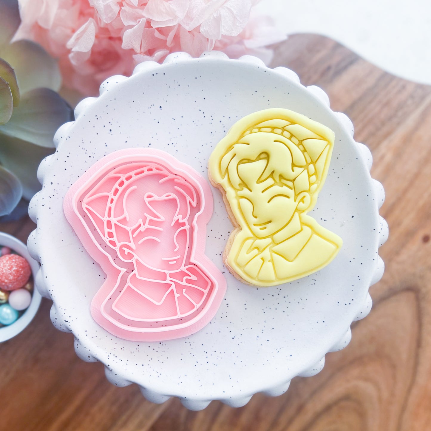 "Abs" Cookie Cutter & Stamp