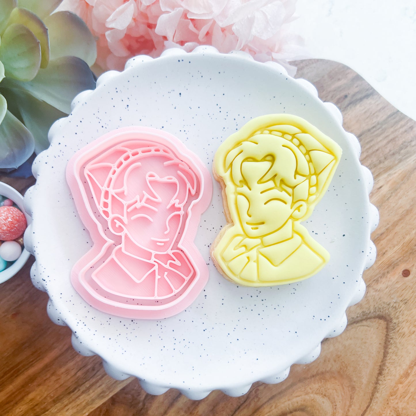 "Abs" Cookie Cutter & Stamp