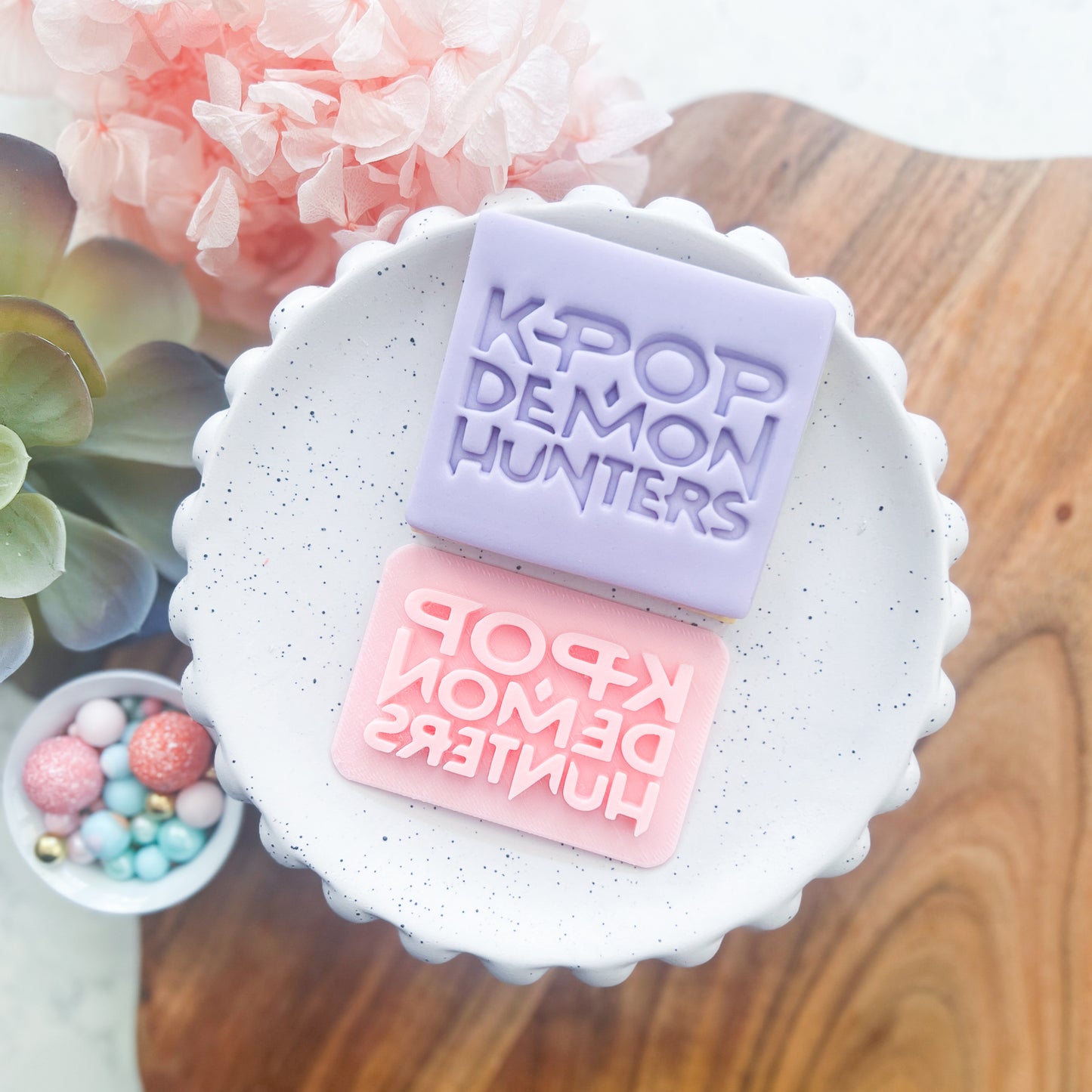 K-Pop Demon Hunters Fondant Stamp