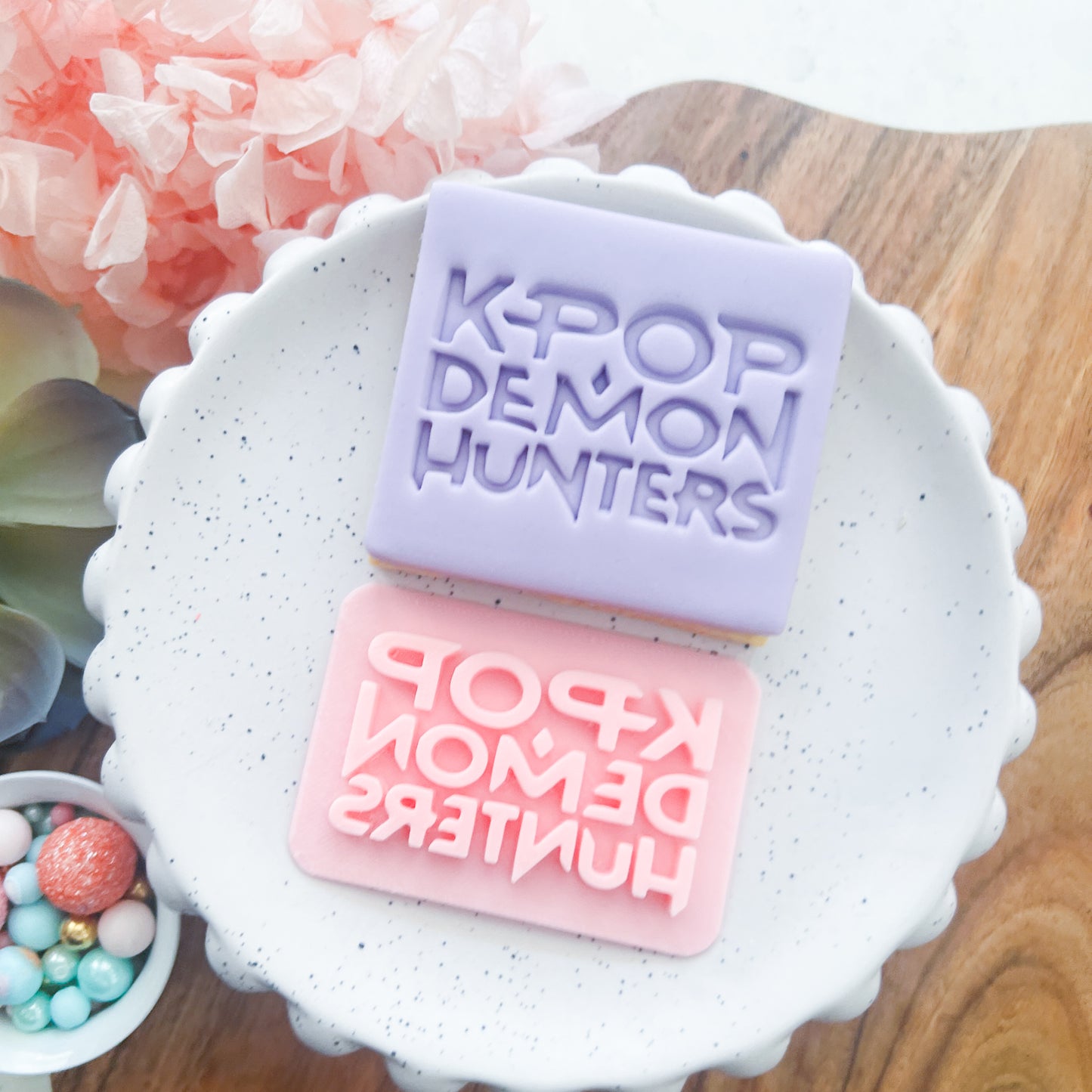 K-Pop Demon Hunters Fondant Stamp