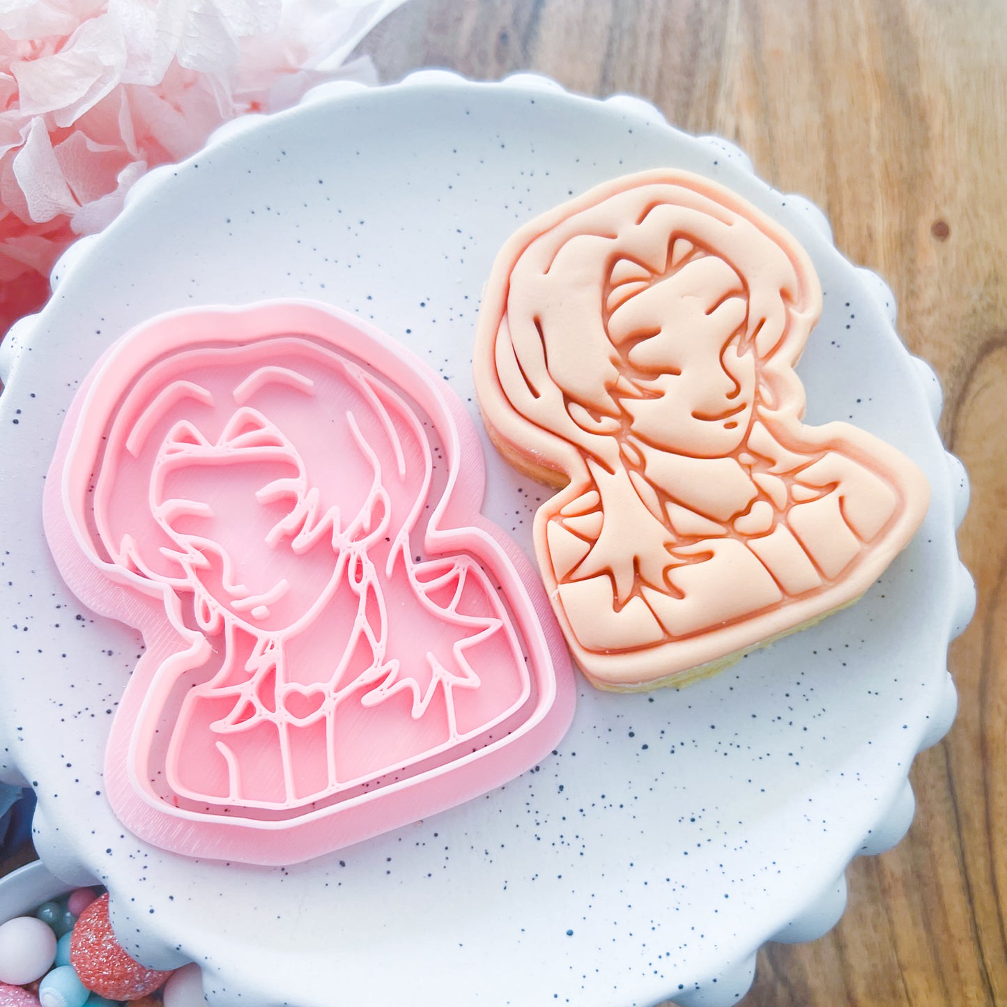 "Romance" Cookie Cutter & Stamp