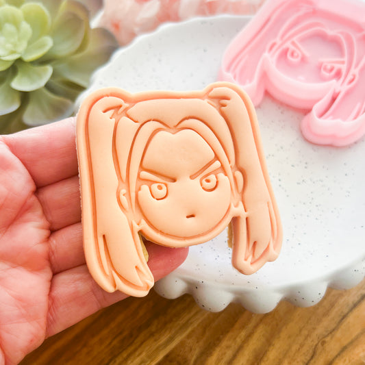 "Mira" Cookie Cutter & Stamp