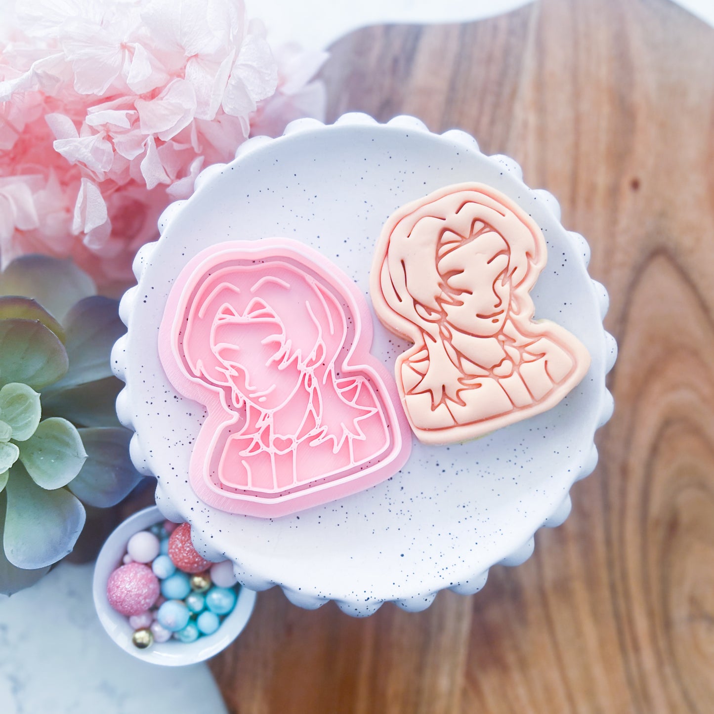 "Romance" Cookie Cutter & Stamp